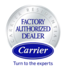 Carrier Factory Authorized Dealer logo