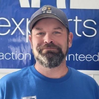 Dustin Lead Installer HVAC Tech portrait